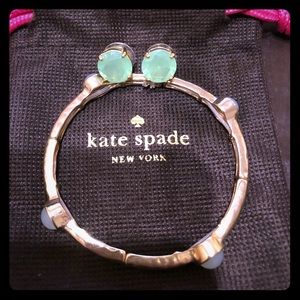 Matching Kate spade earrings and bracelet